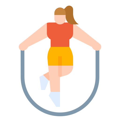 woman jumping-rope